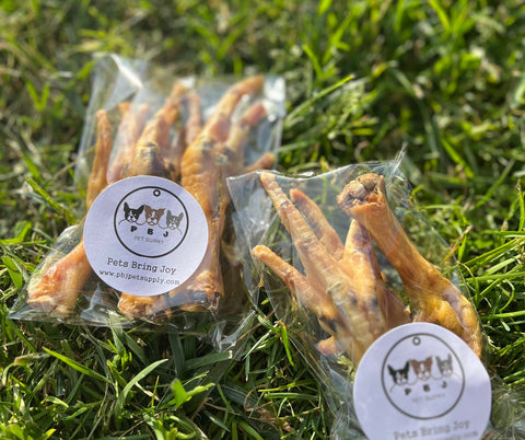 Chicken Feet Dog Chews | 3 Pack